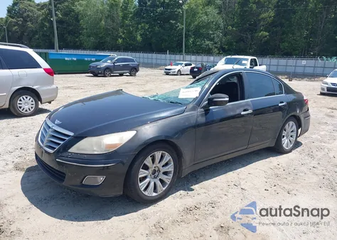 2009 Hyundai Genesis 3.8 z USA, uszkodzony, nr VIN KMHGC46EX9U048719